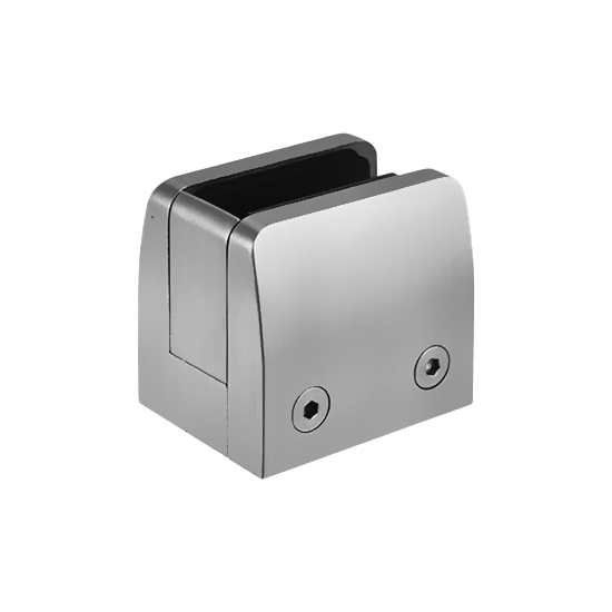 105570F - HEAVY DUTY GLASS CLAMP 55MM X 70MM FLAT REST, FOR GLASS THICKNESS UPTO 21.52MM (ORDER GASKET SEPERATELY)