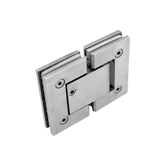10922 - HYDRAULIC HINGE GLASS TO GLASS 180° (STANDARD DUTY GENOVA SERIES)