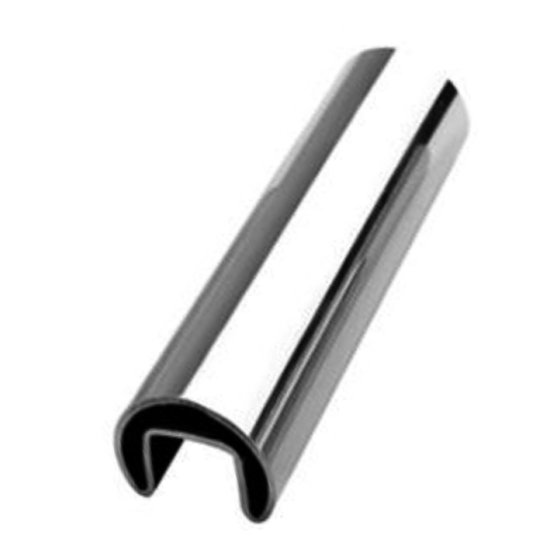 11041 - 2" U TUBE ROUND PROFILE SS316