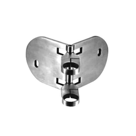 11093-RADJ - POST MOUNTING BRACKET WITH ADJUSTABLE BASE PLATE