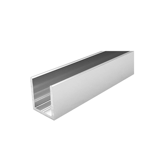 15000-16 - 1" shower  channel For 12mm Glass