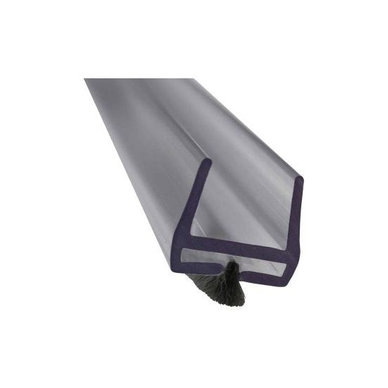 27412 - WEATHER STRIP PREVENTS DRAFTS BETWEEN GLASS DOORS, STORE FRONT