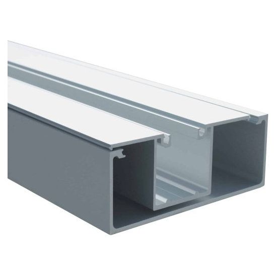 27612 - 4" X 120" LONG SIDELITE RAIL, STORE FRONT