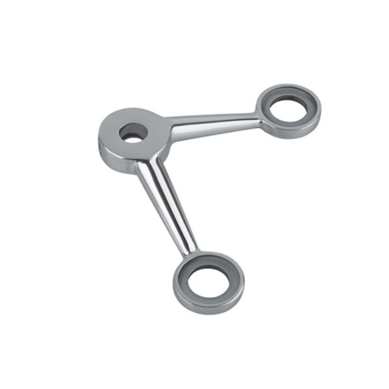 2-POINT SPIDER FITTING 90° - ROUND