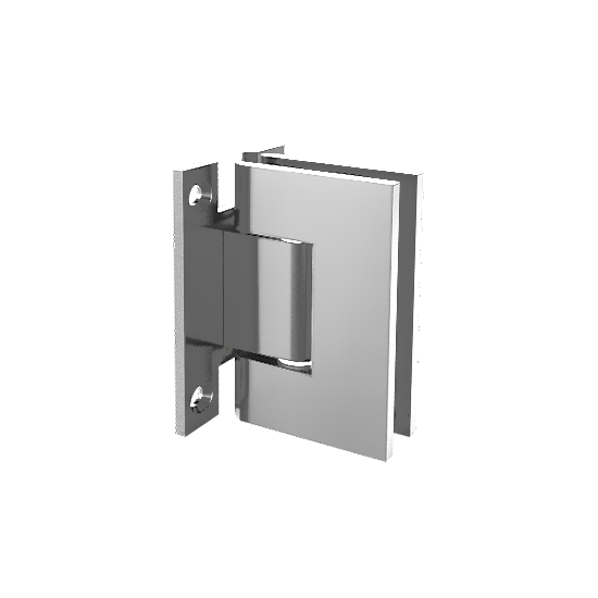 30002 - WALL TO GLASS H-PLATE SQUARE EDGE HINGE