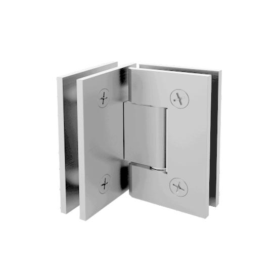 30005 - GLASS TO GLASS 90° SQUARE EDGE HINGE