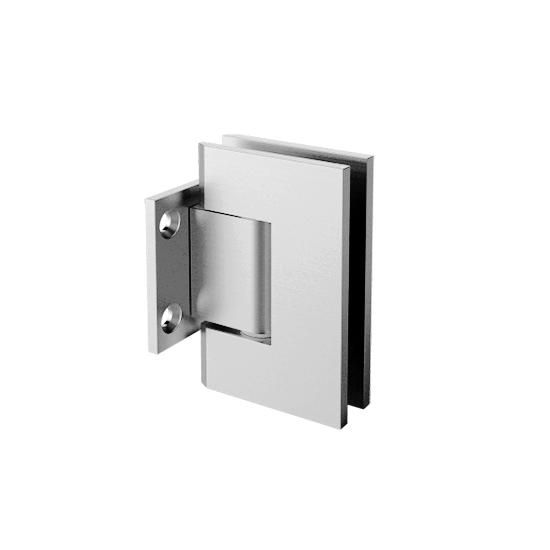 30007 - WALL TO GLASS SHORT PLATE SQUARE EDGE HINGE
