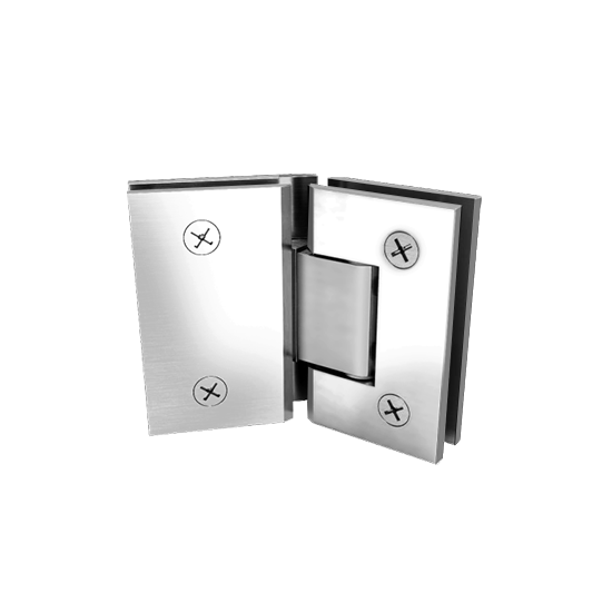 30023 - GLASS TO GLASS 135° HEAVY DUTY SQUARE EDGE HINGE