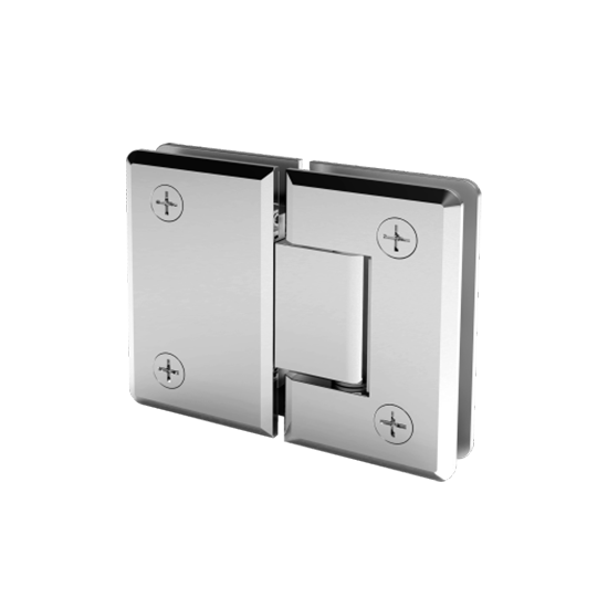 40004 - GLASS TO GLASS 180° BEVELED EDGE HINGE