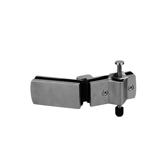 69006-09V - GLASS TO GLASS CONNECTING HINGE W/ FLOOR LOCK