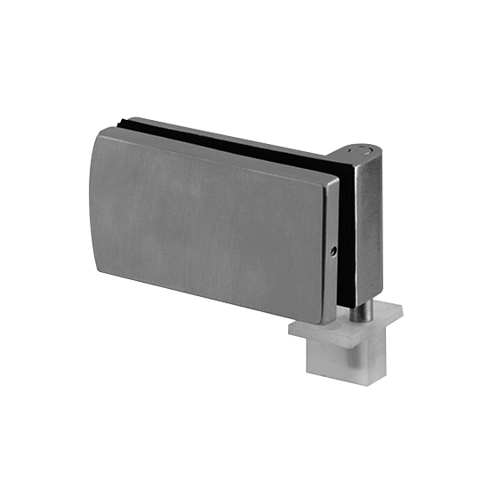 69006-10V - END PANEL FITTING W/ BOTTOM PIVOT