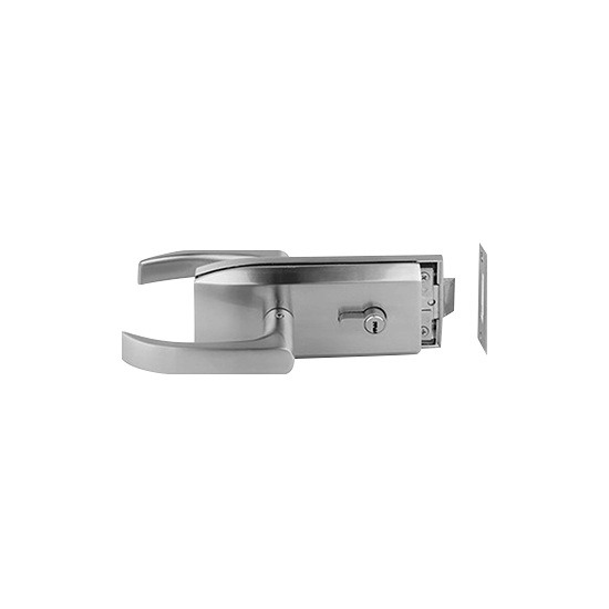 71101HSL - STANDARD DUTY MECHANICAL LOCK GLASS TO GLASS/WALL (HALF SWING)