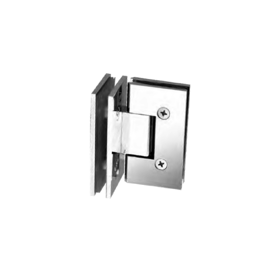 30025 - GLASS TO GLASS 90° HEAVY DUTY SQUARE EDGE HINGE
