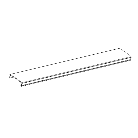 90001 - LED DIFFUSER - LED HANDRAIL DIFFUSER FOR 10021