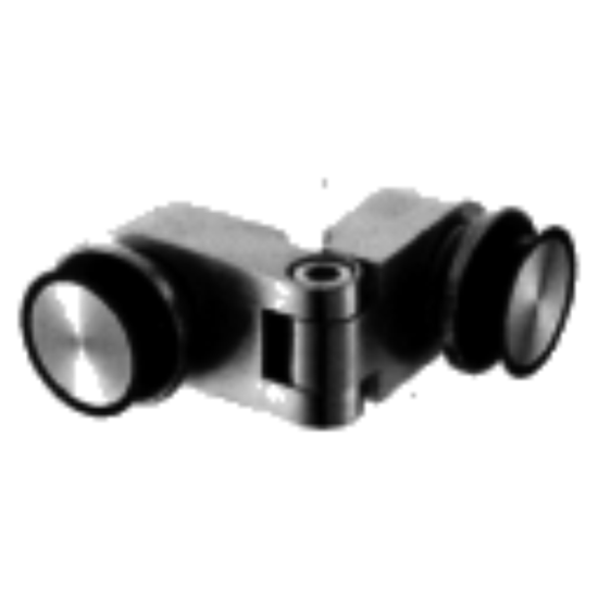 WASHROOM PARTITION GLASS TO GLASS CONNECTOR - 28088 SK-027